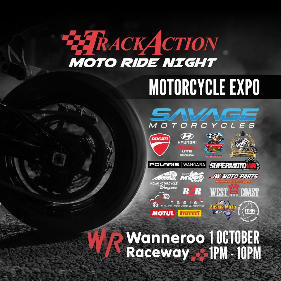 Track Action Moto Ride Night