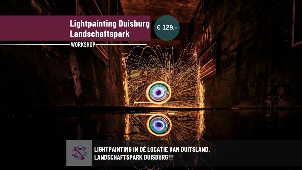 Fotografiedag Landschaftspark Duisburg incl. lightpainting