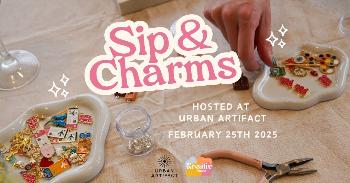 Sip & Charms: Charm Necklace Workshop