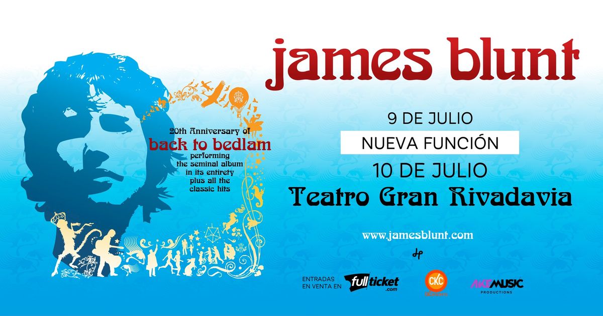 JAMES BLUNT en Buenos Aires