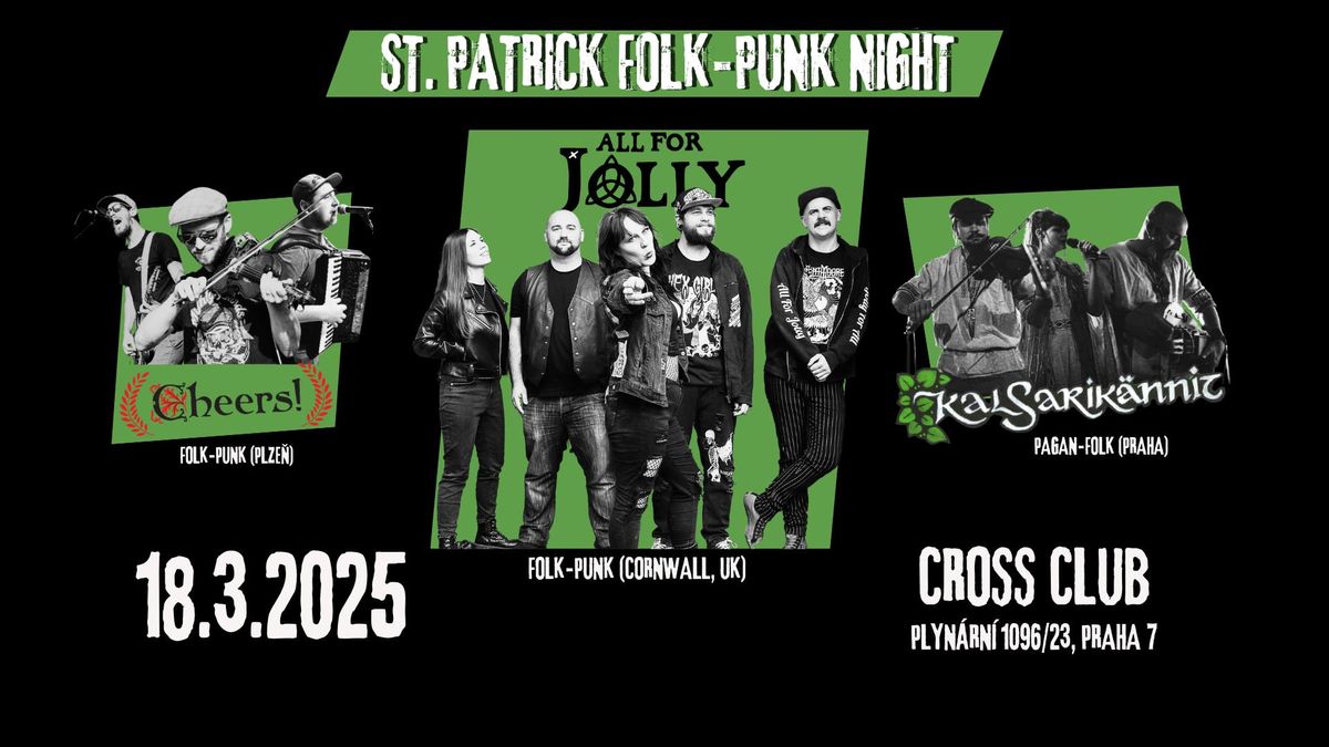 St. Patrick Folk-Punk Night v CROSSU