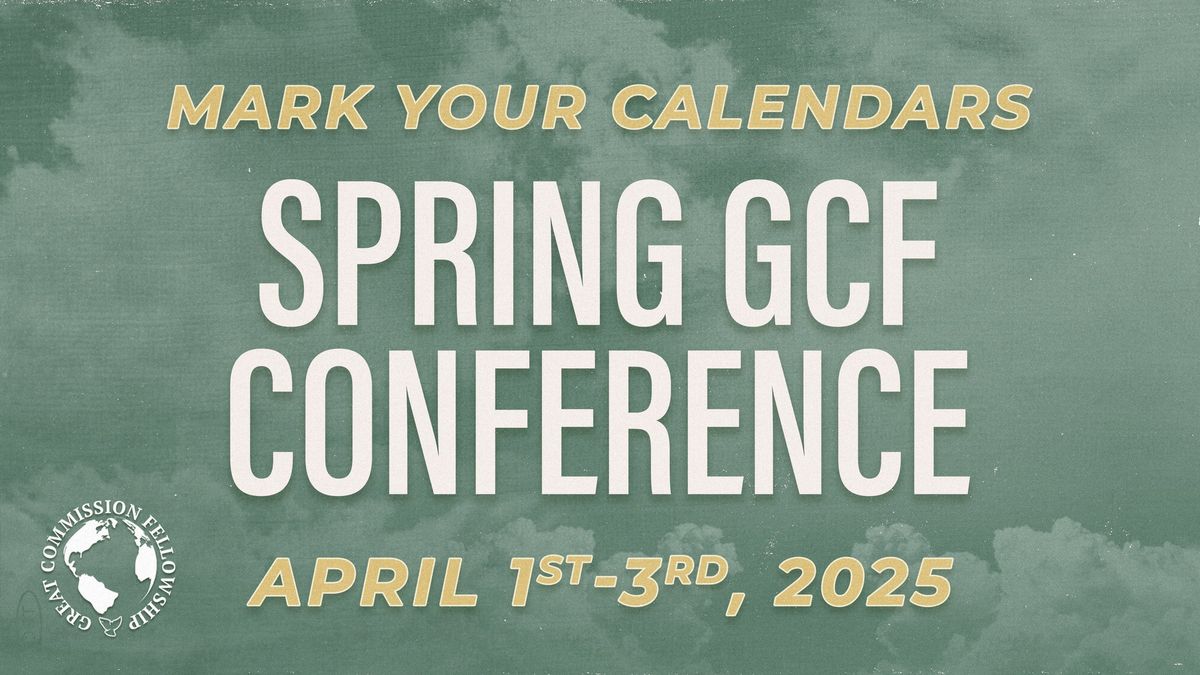 2025 Spring GCF Conference 