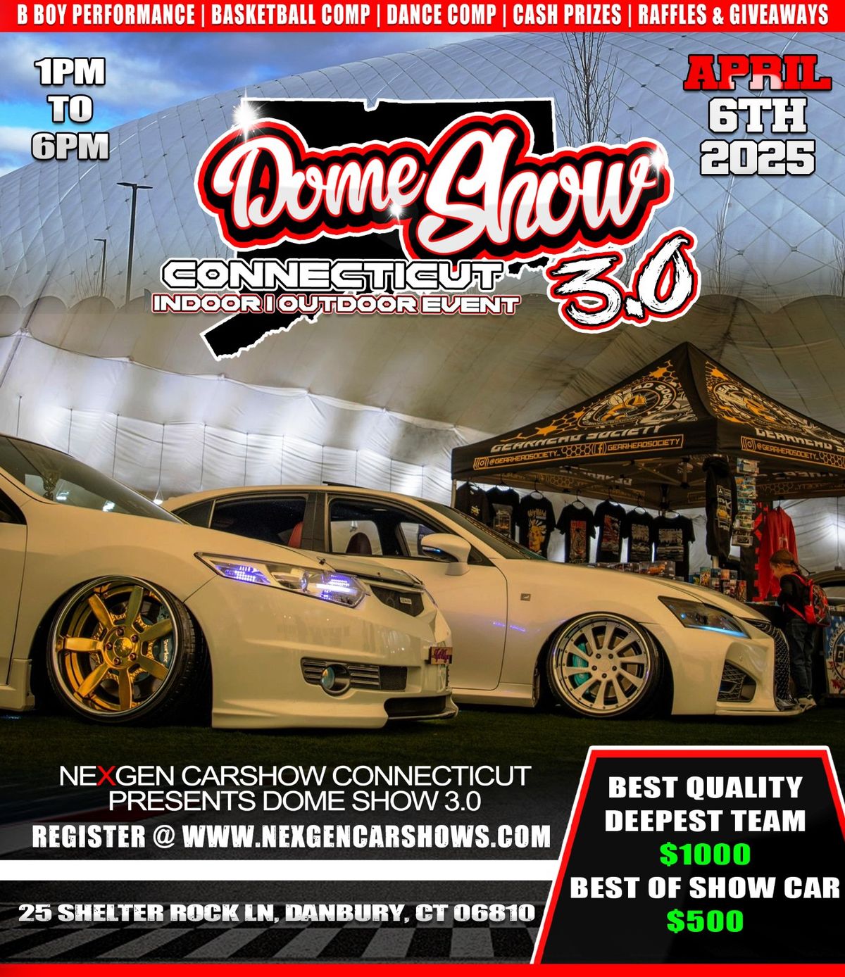 Nexgen Dome Car Show(indoor & Outdoor 