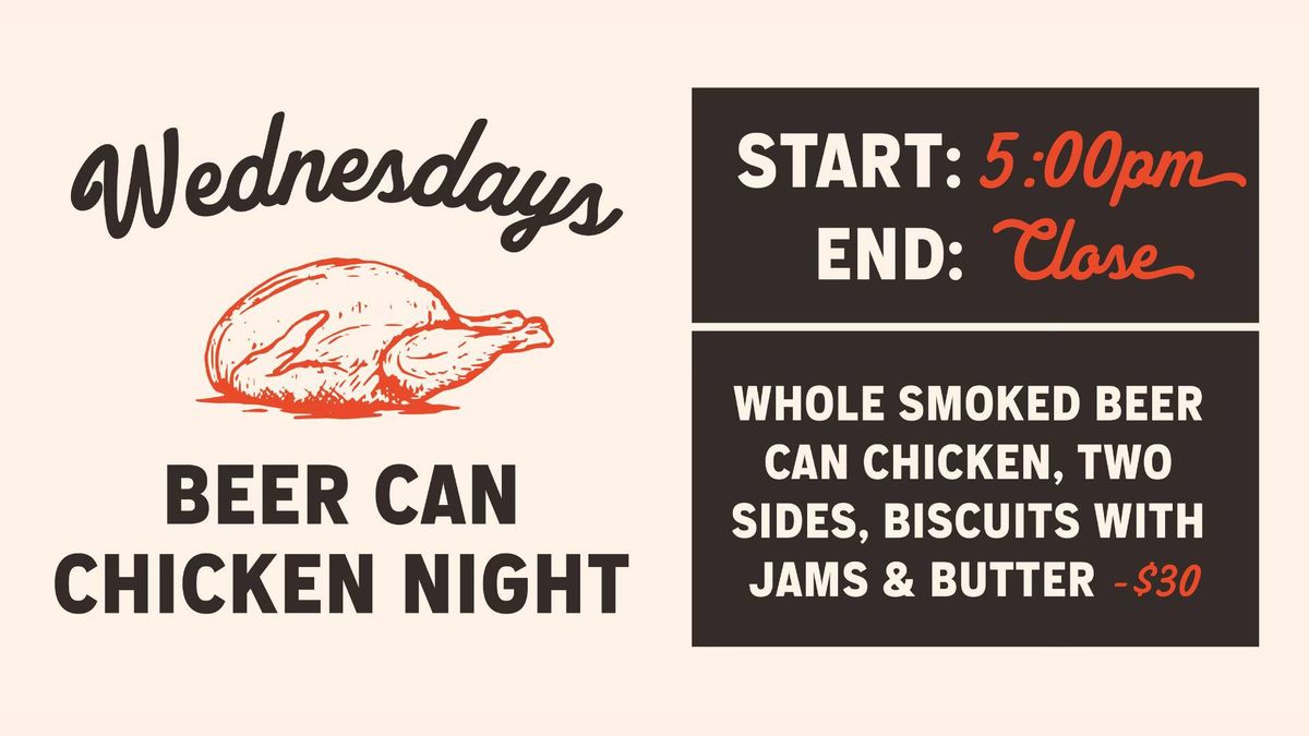 Beer Can Chicken Night at The Amber Ox
