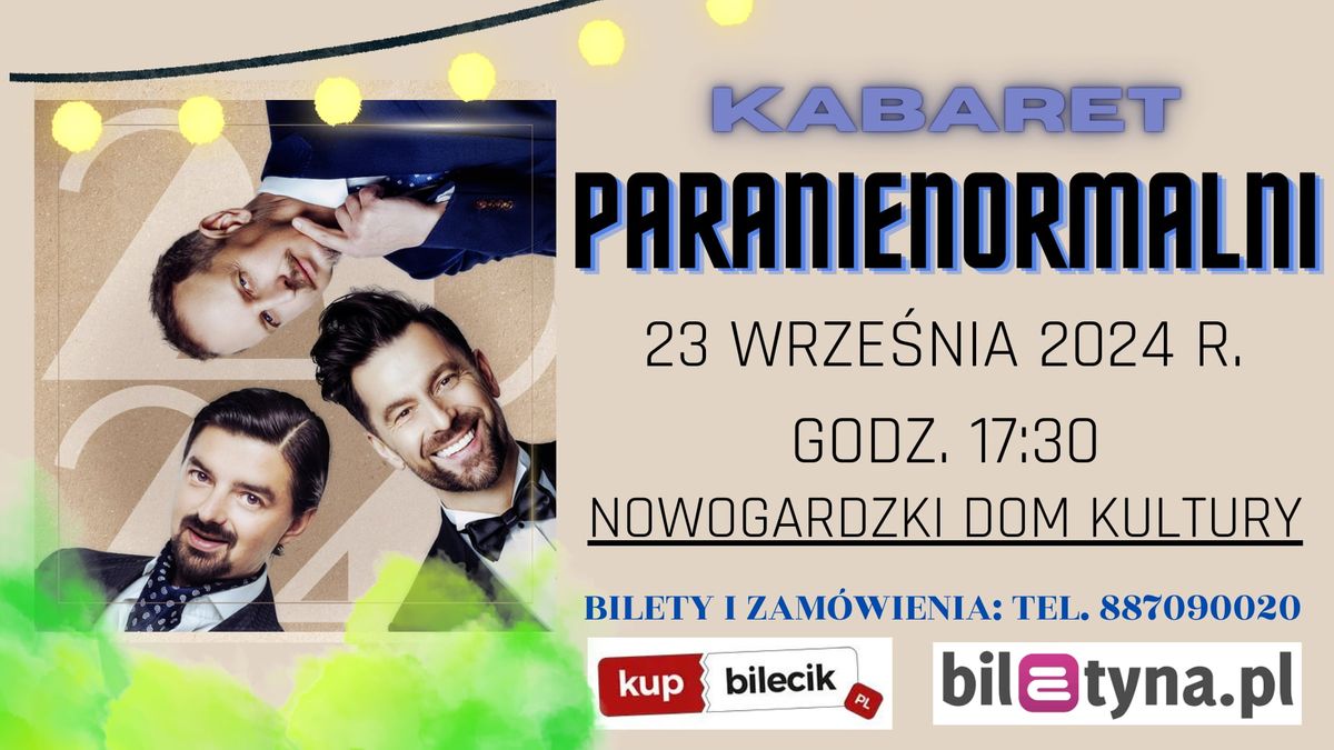 Kabaret Paranienormalni - nowy program 2024