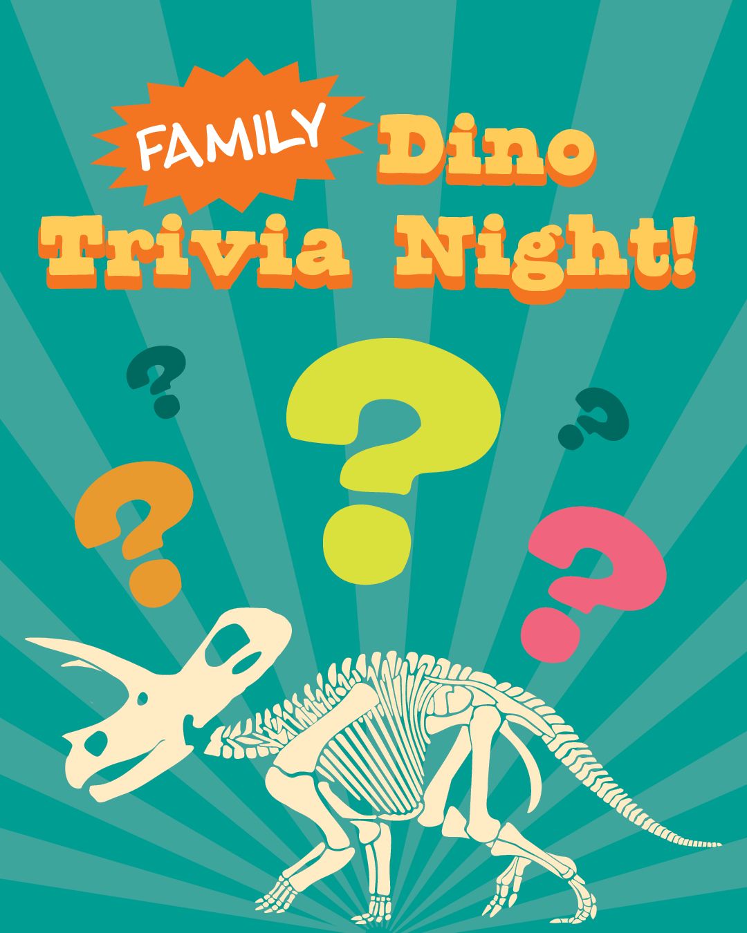 Family Dino Trivia Night