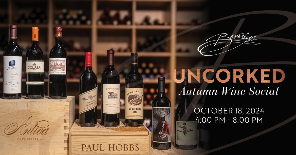 BEVERLY'S UNCORKED: Autumn Wine Social