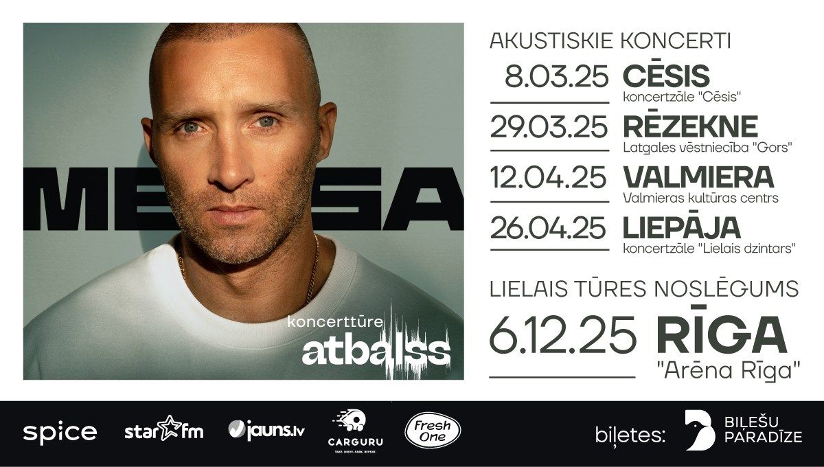 MESA koncertt\u016bre "ATBALSS" | Nosl\u0113guma lielkoncerts | R\u012aGA