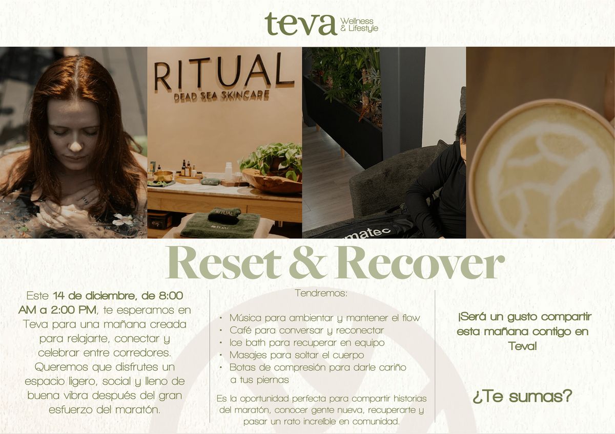 Rock & Roll Post Marathon en Teva Wellness