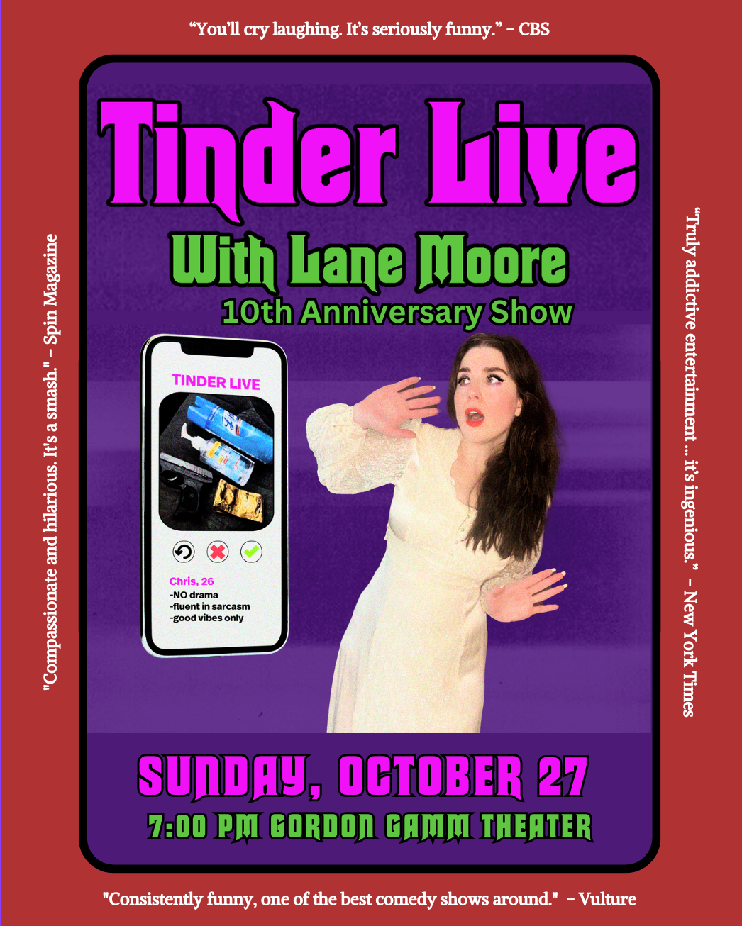 Tinder Live with SF Sketchfest