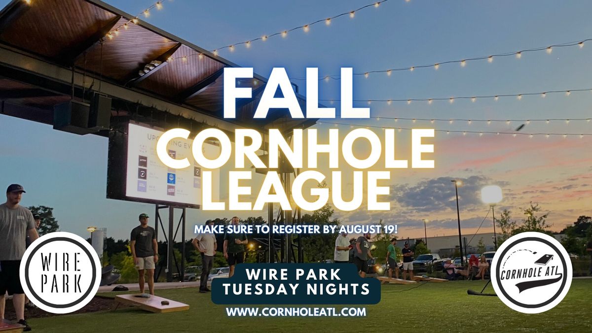 Watkinsville Fall Cornhole League on Tuesday Nights