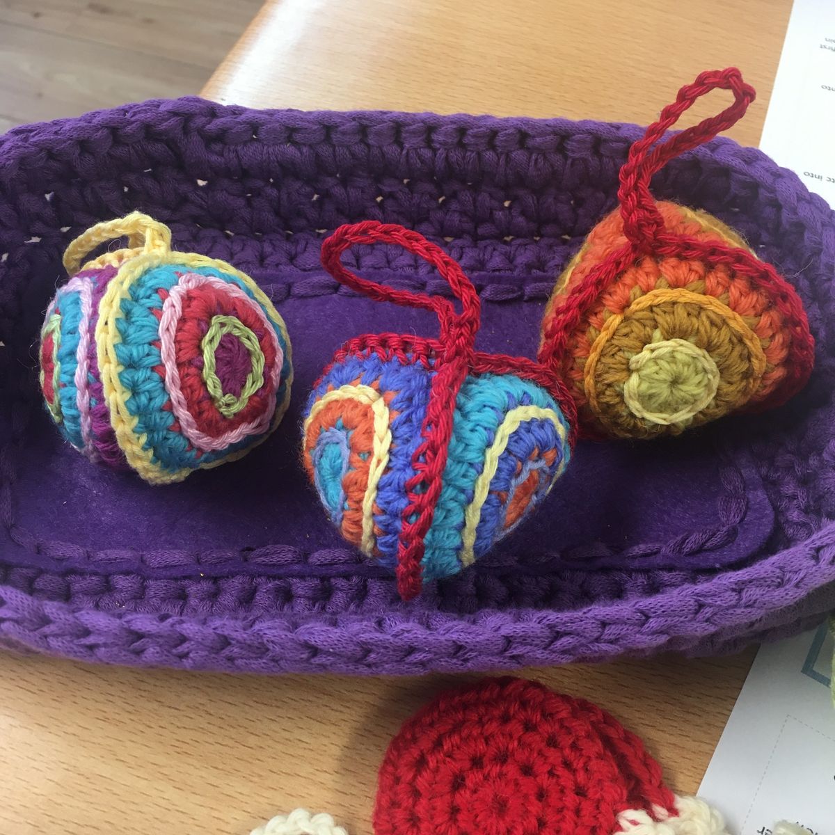 Crochet workshop: Christmas baubles - Thursday 21st & 28th November 2024