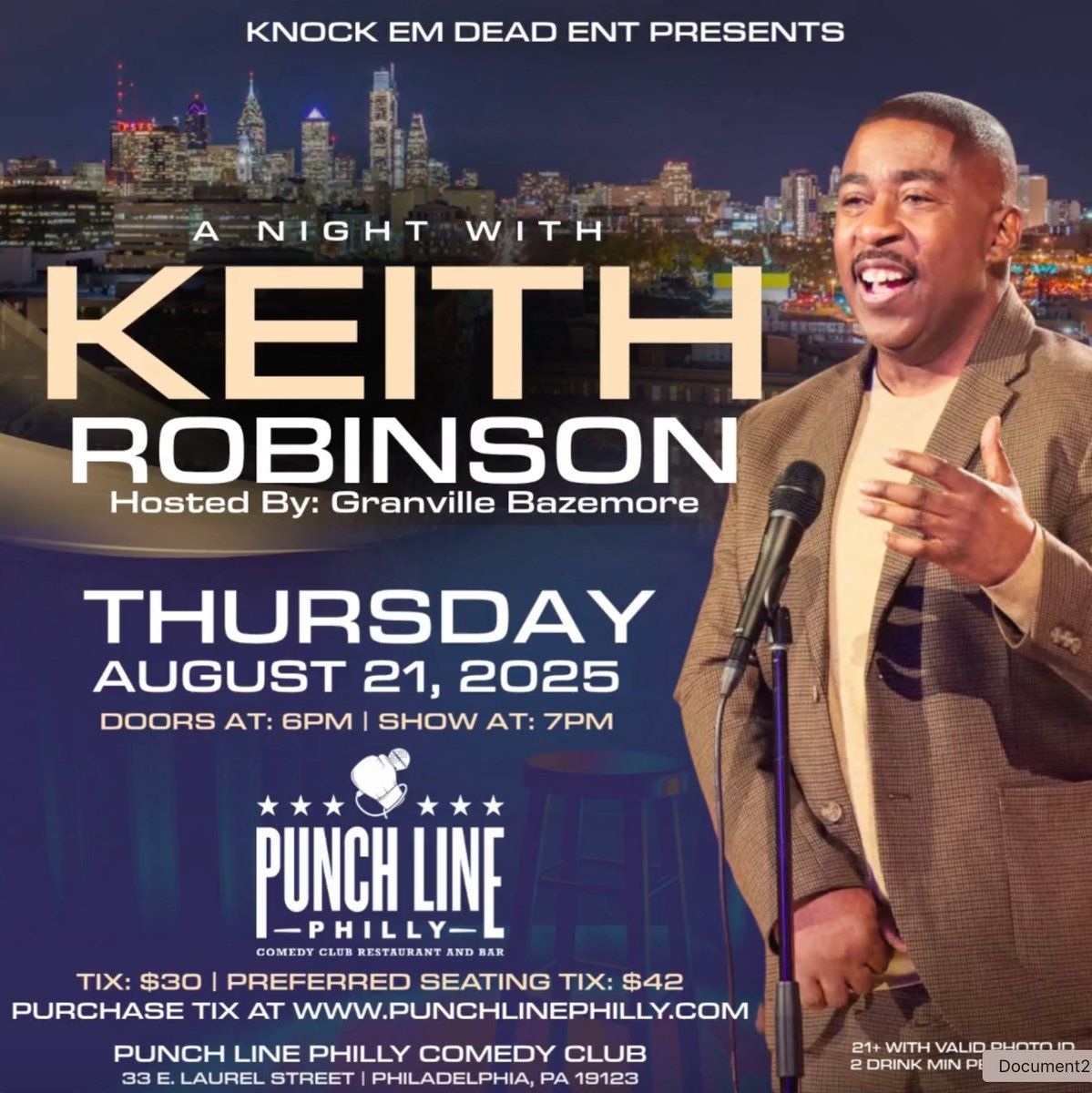 Knock 'Em Dead: Keith Robinson