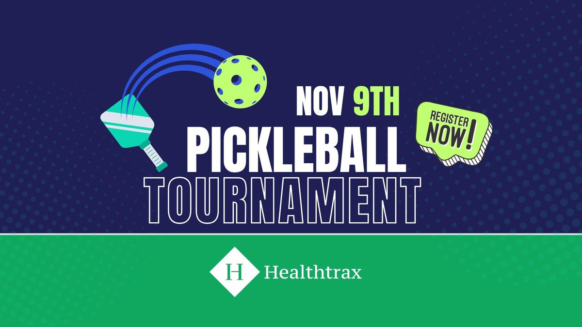 Healthtrax Enfield 1st Annual Pickleball Tournament 