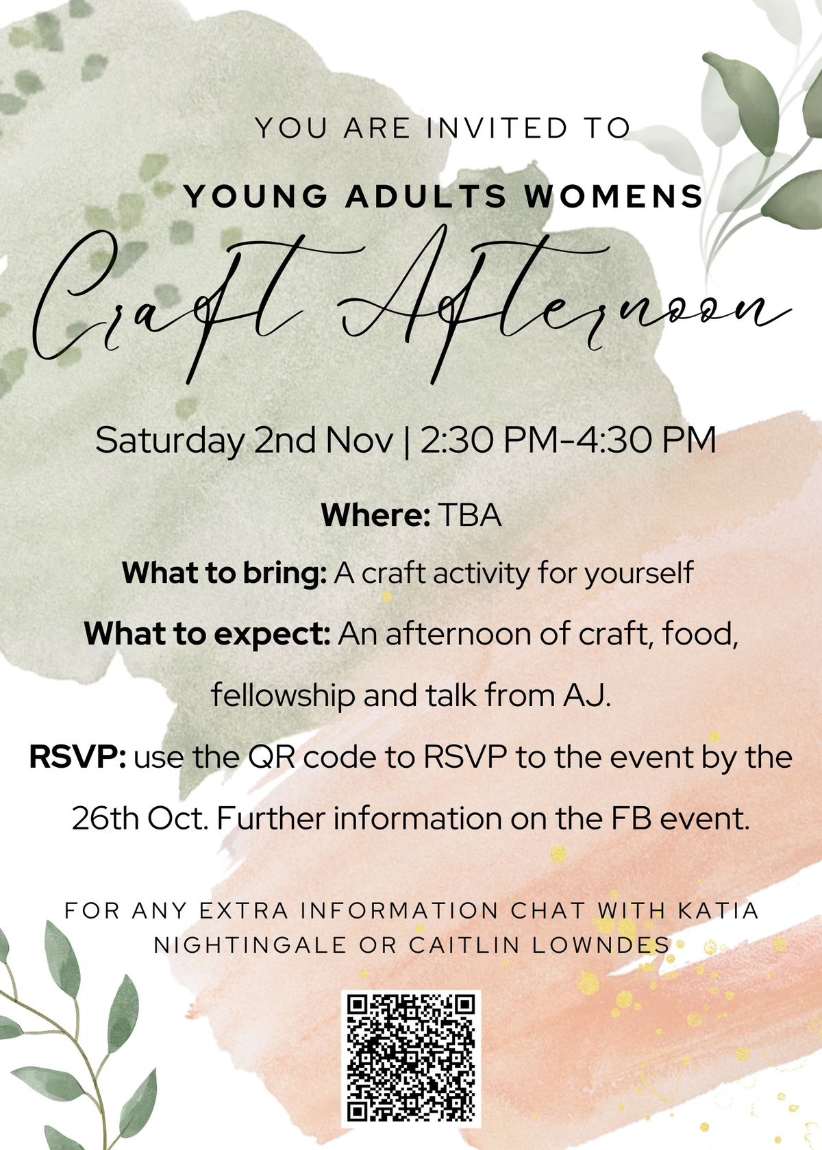 NCYA Women's Craft Afternoon