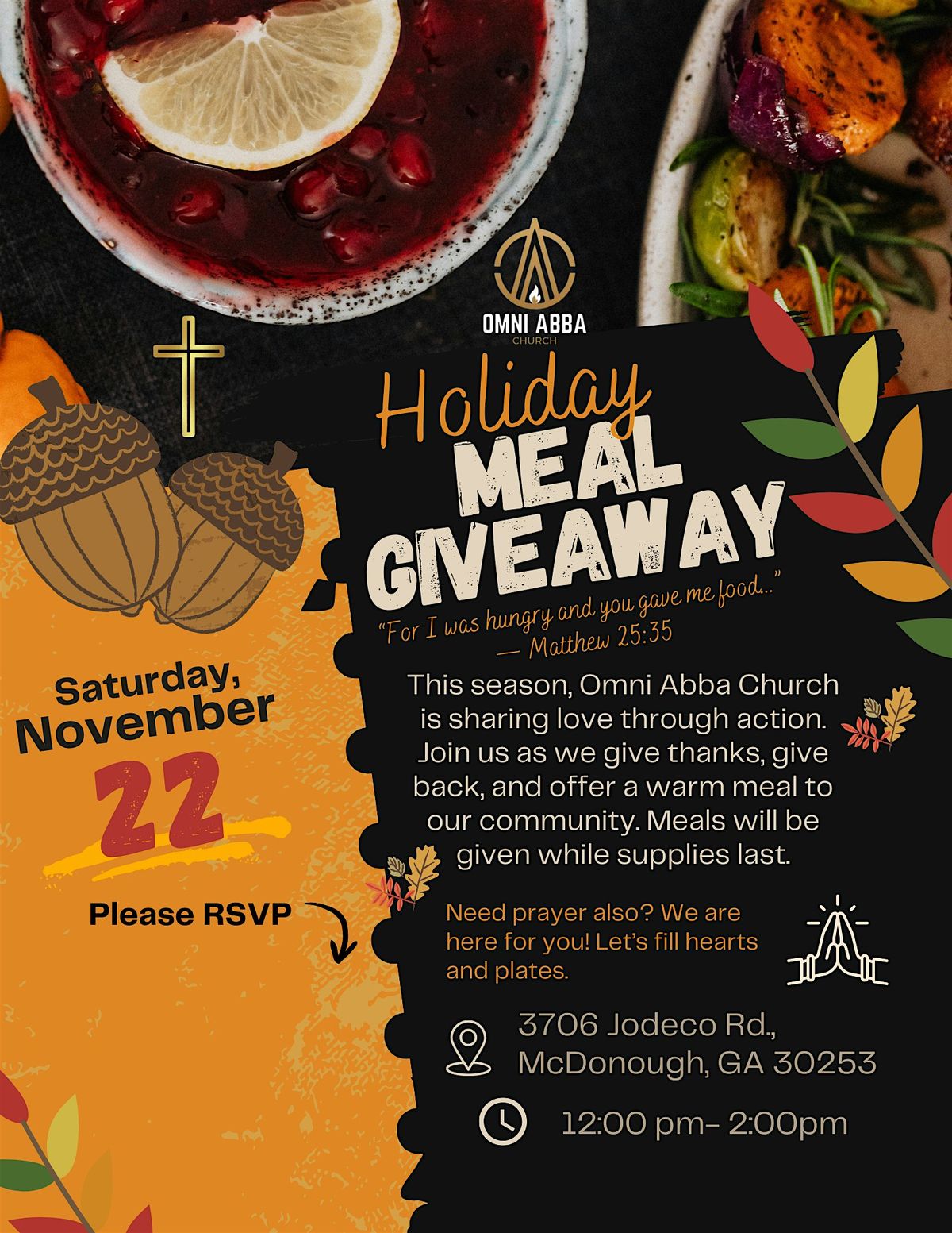 Holiday Meal Giveaway