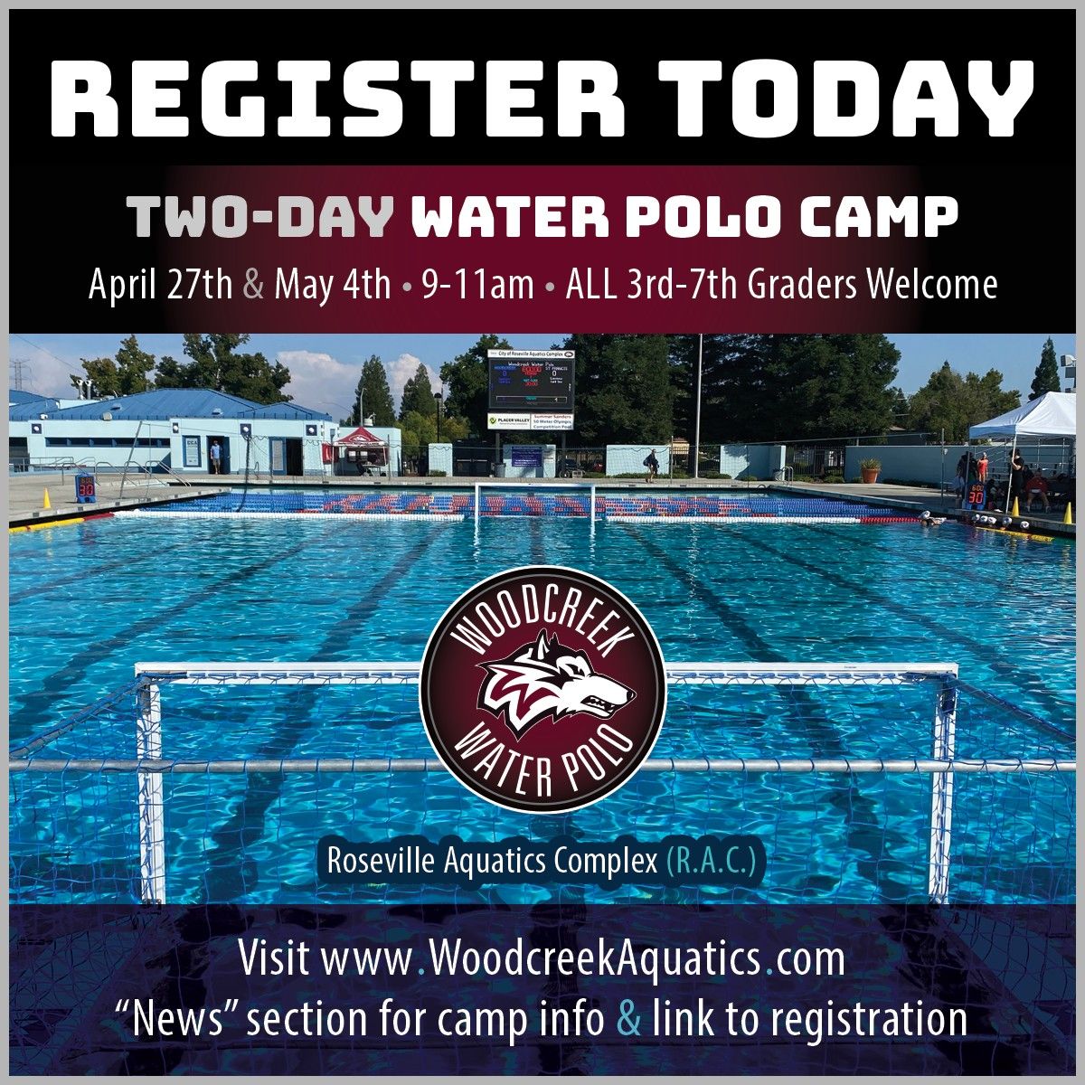 Water Polo Camp ~ Woodcreek Aquatics 
