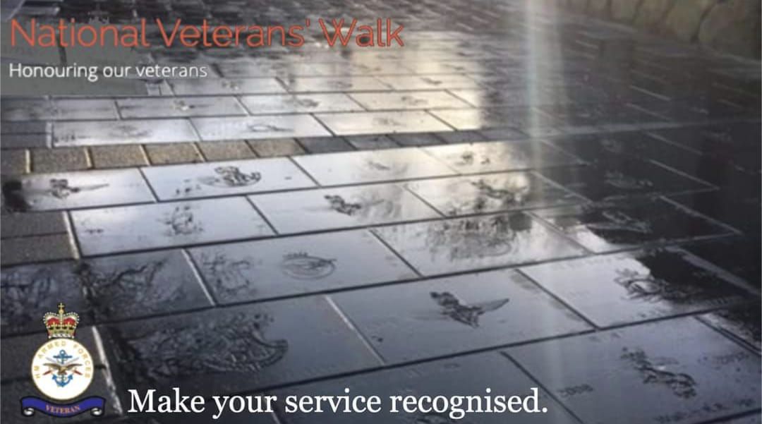 National Veterans Walk Unveiling Ceremony 