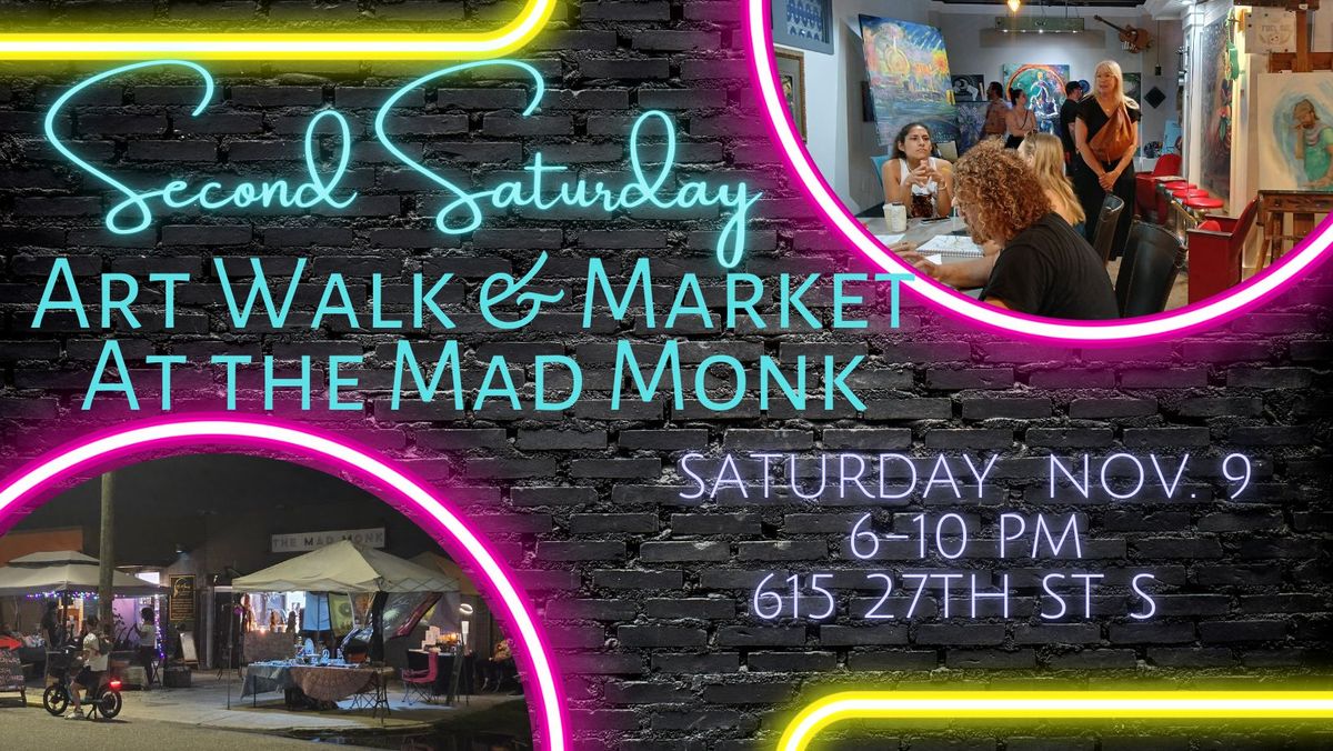 Second Saturday Art Walk & Market 