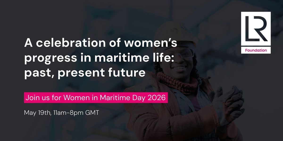 A celebration of women\u2019s progress in maritime life (in-person)