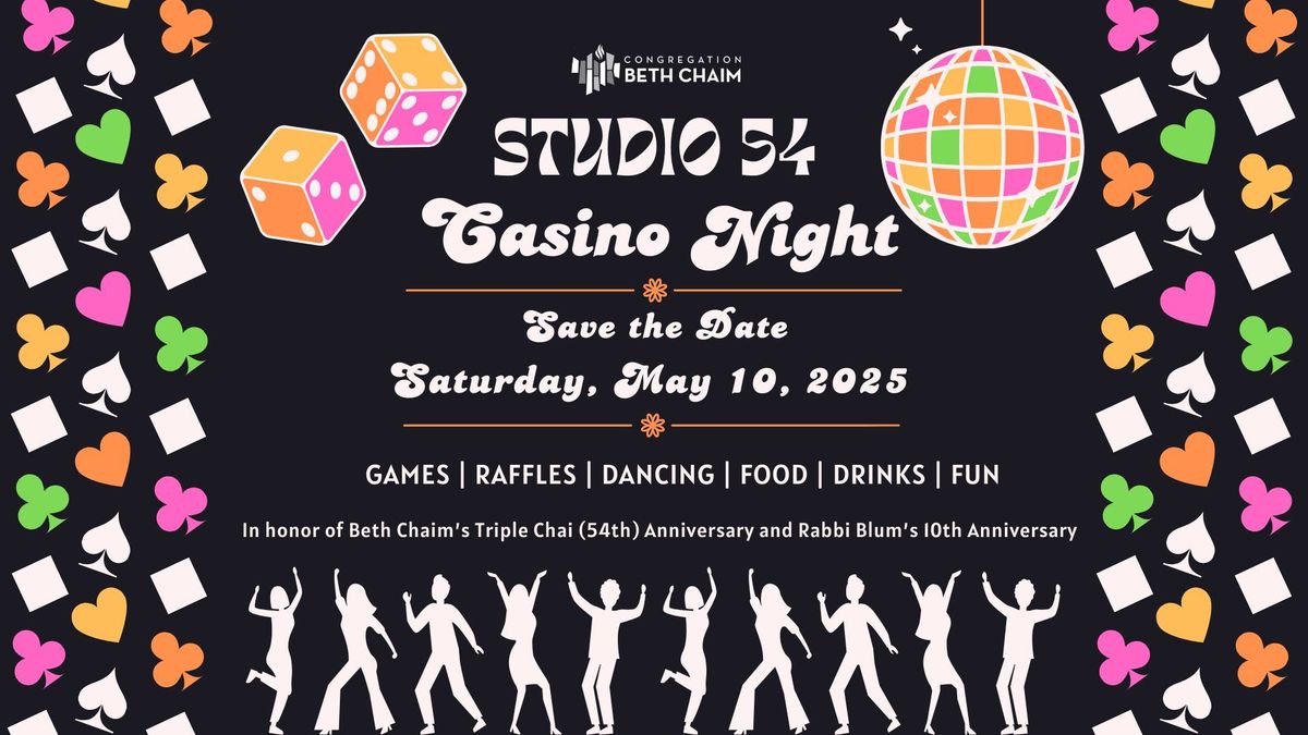 Studio 54 Casino Night