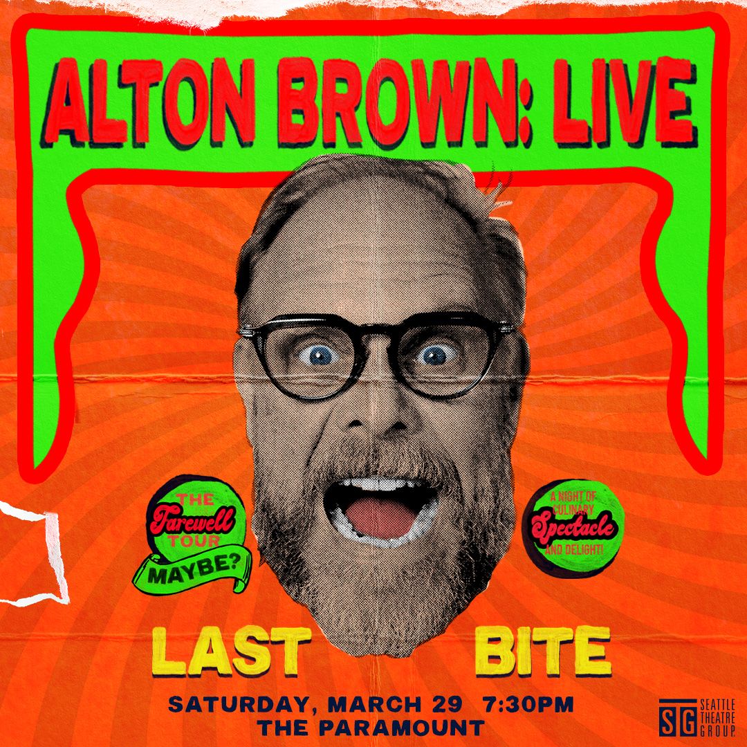 Alton Brown at Paramount Theatre Seattle