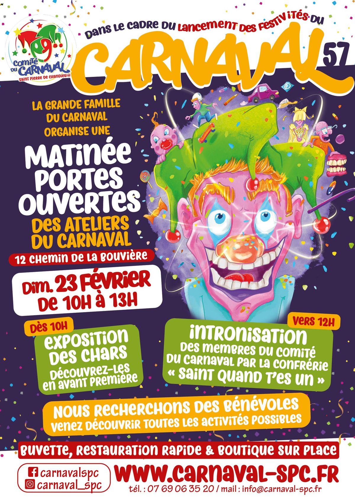 Matin\u00e9e Portes Ouvertes des Ateliers du Carnaval