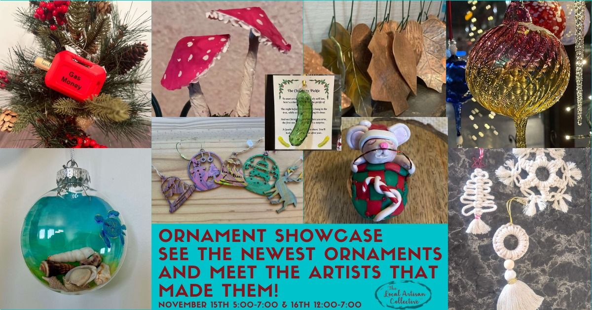 Handmade Ornament Showcase 2024