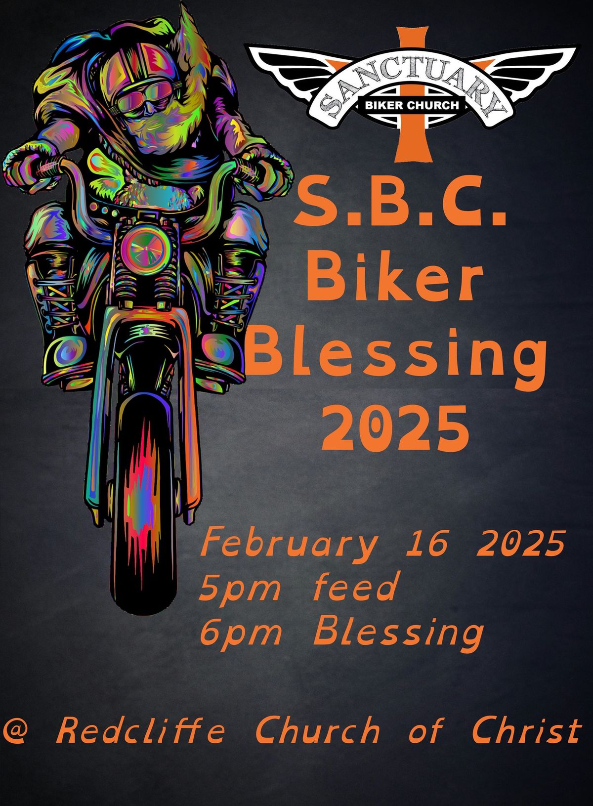 S.B.C. Biker Blessing