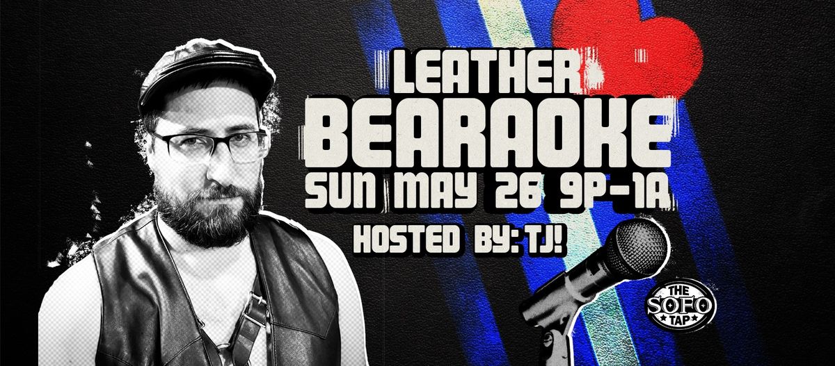 Leather Bearaoke w\/TJ