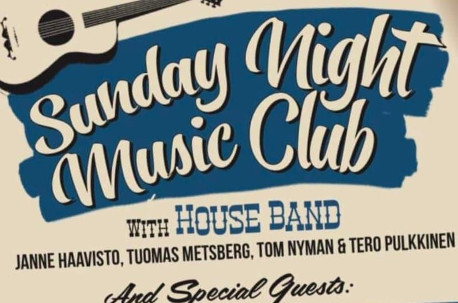 Sunday Night Music Club with Tommi Viksten, Hard Rock House, Helsinki ...