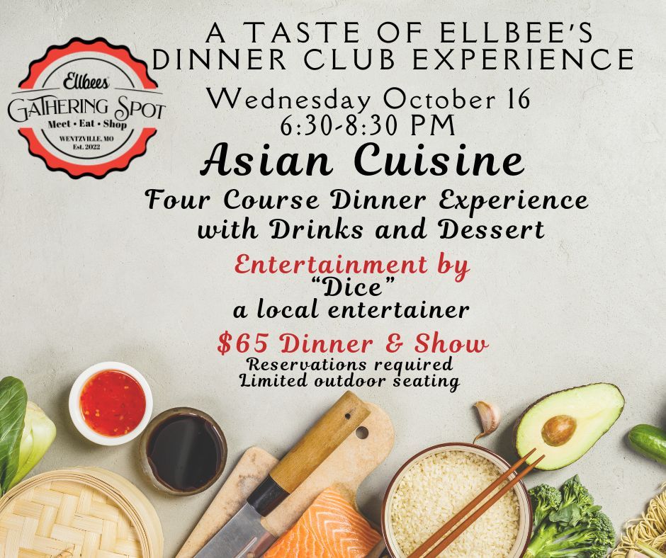 Ellbee\u2018s Dinner Club Experience at Ellbee's Gathering Spot