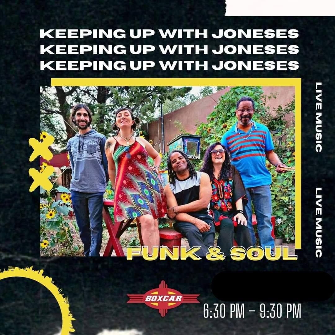 Keeping up with the Joneses at Boxcar SF!