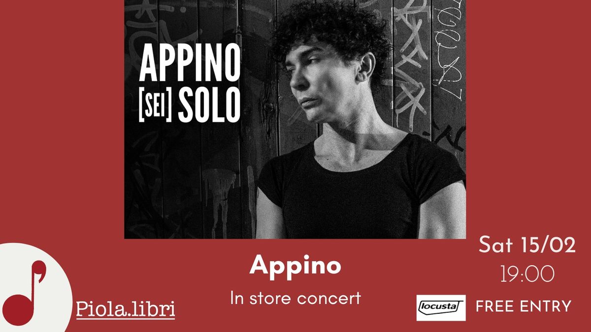 Appino - in store concert