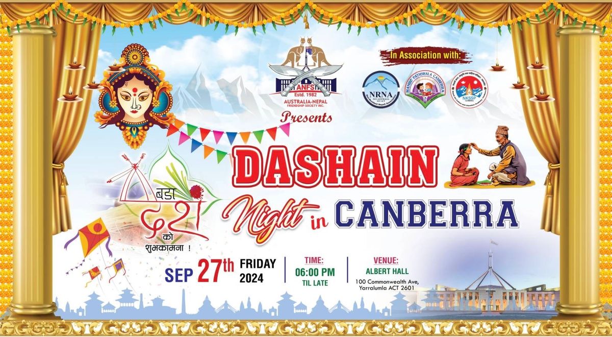 Dashain Night in Canberra