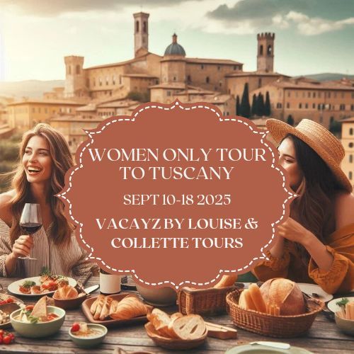 Learn about upcoming women-only tour to Tuscany, Italy in September 2025