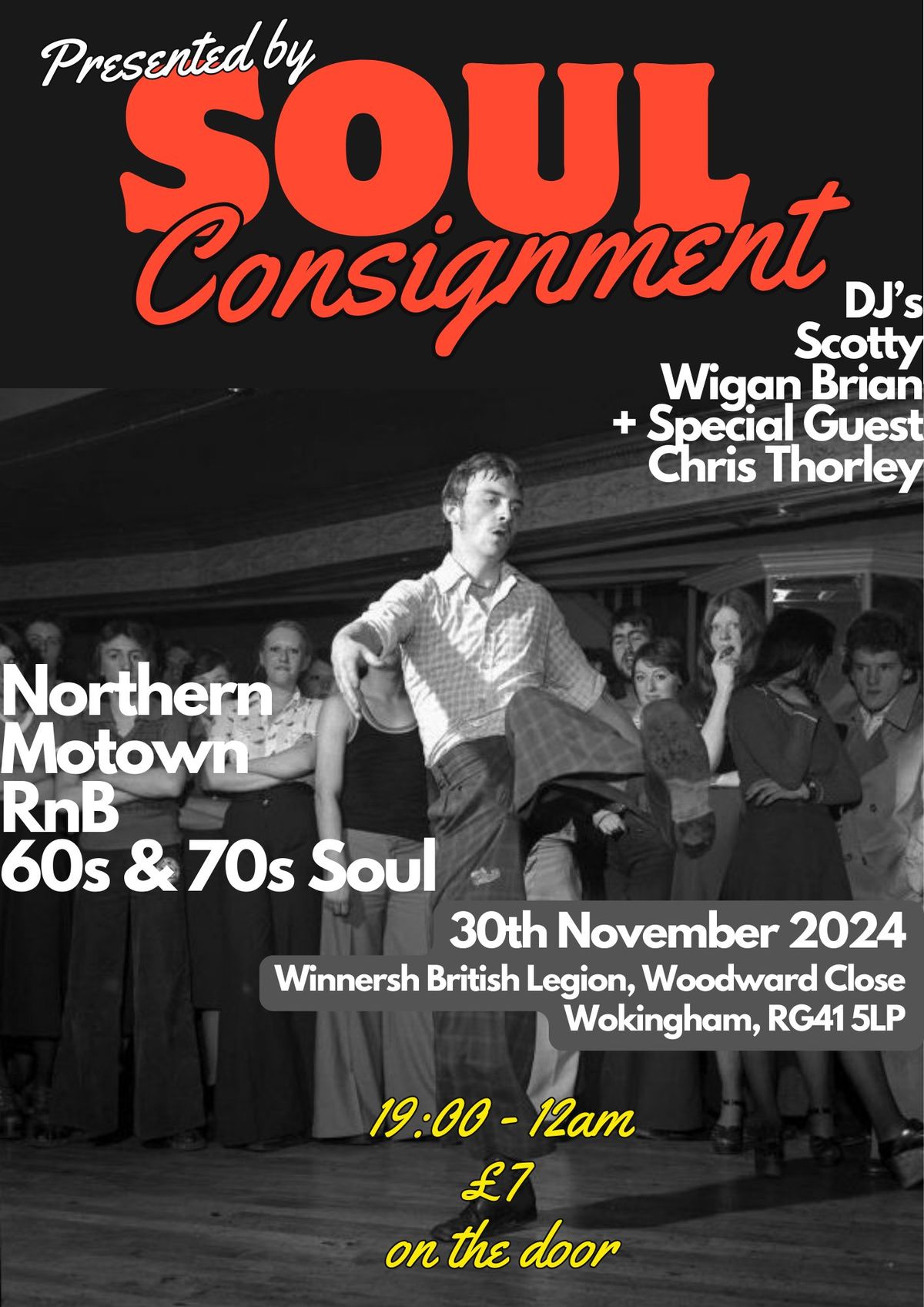 Soul Consignment - Winnersh, Northern & Soul Night