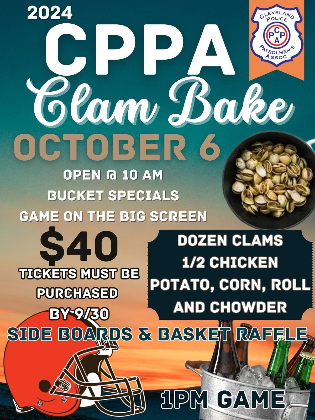 CPPA CLAM BAKE