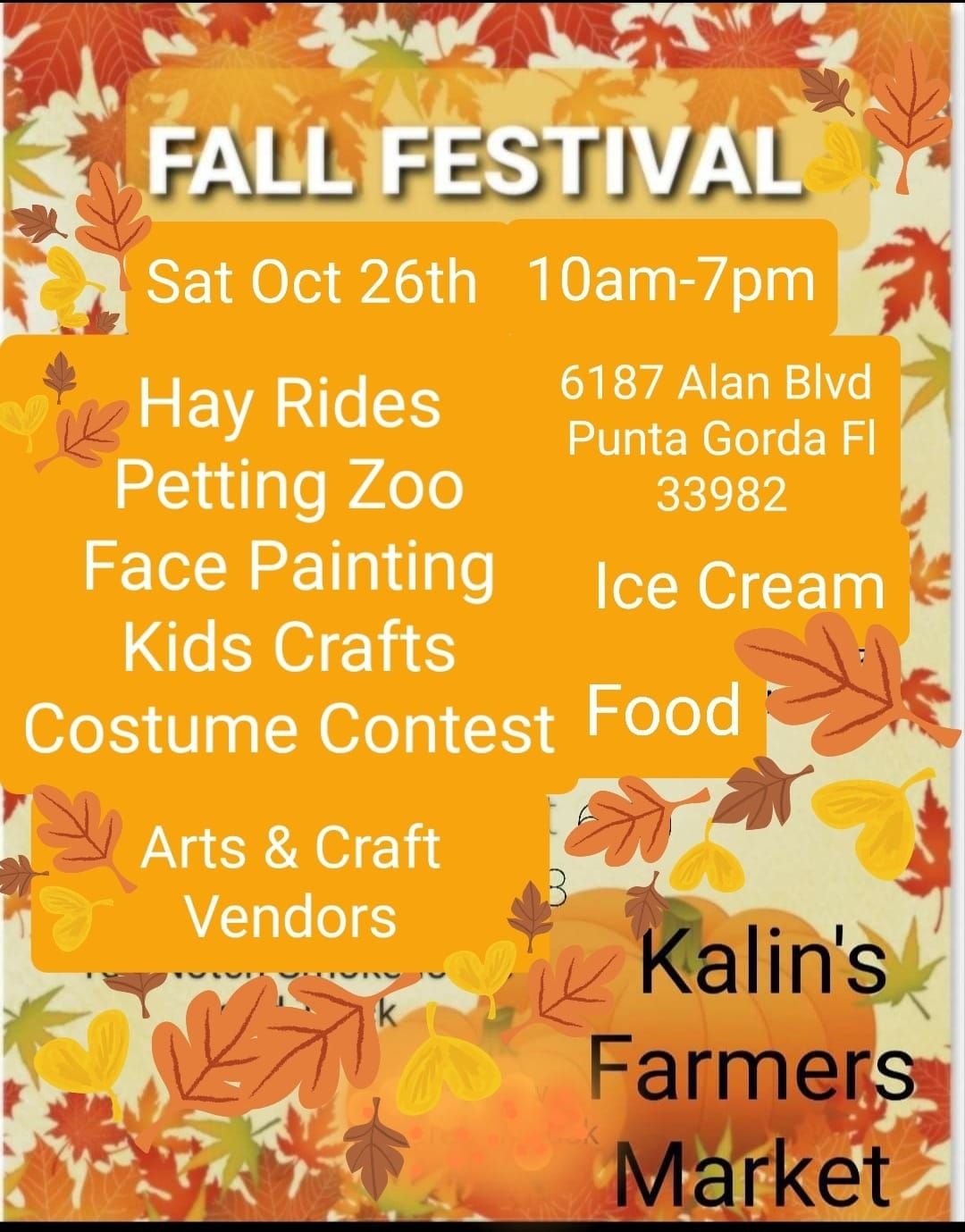 FALL FESTIVAL 