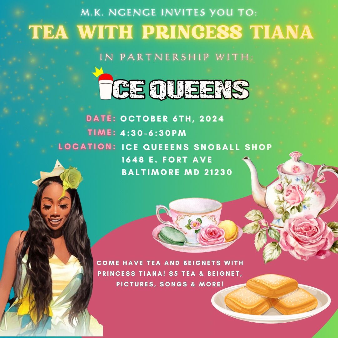 Tea with Princess Tiana