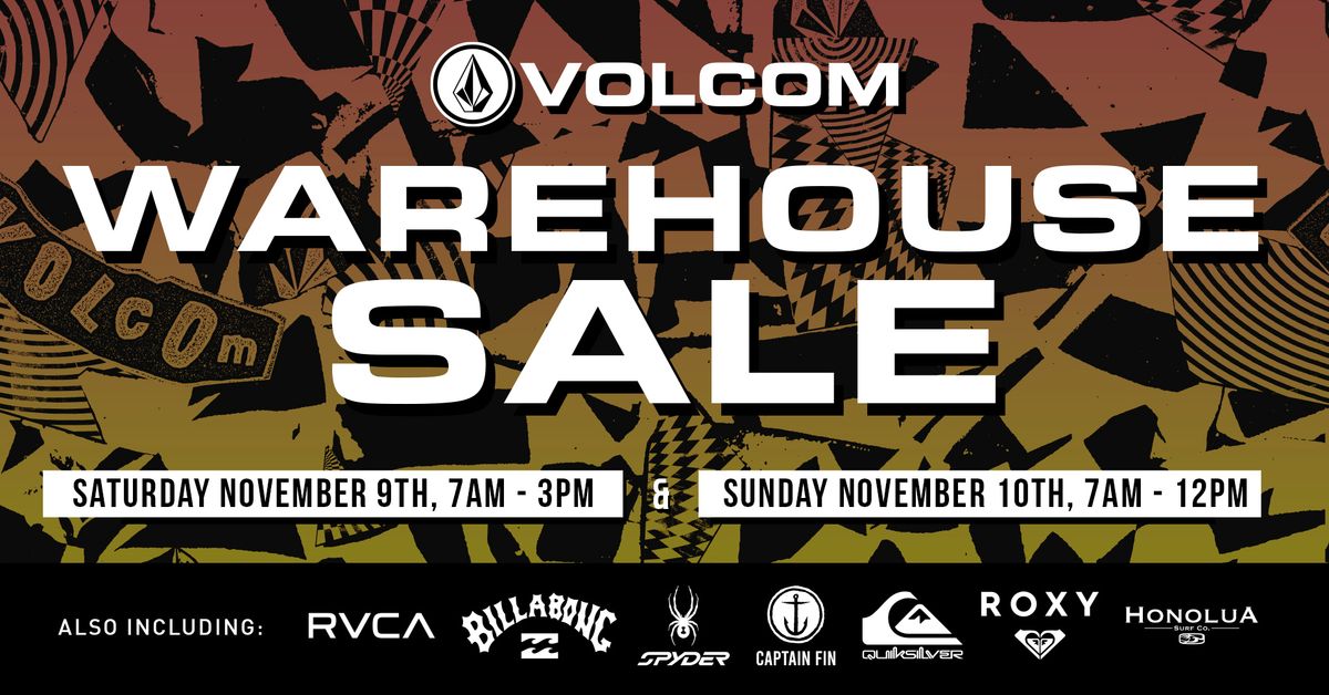 Volcom Warehouse Sale (Irvine, CA)