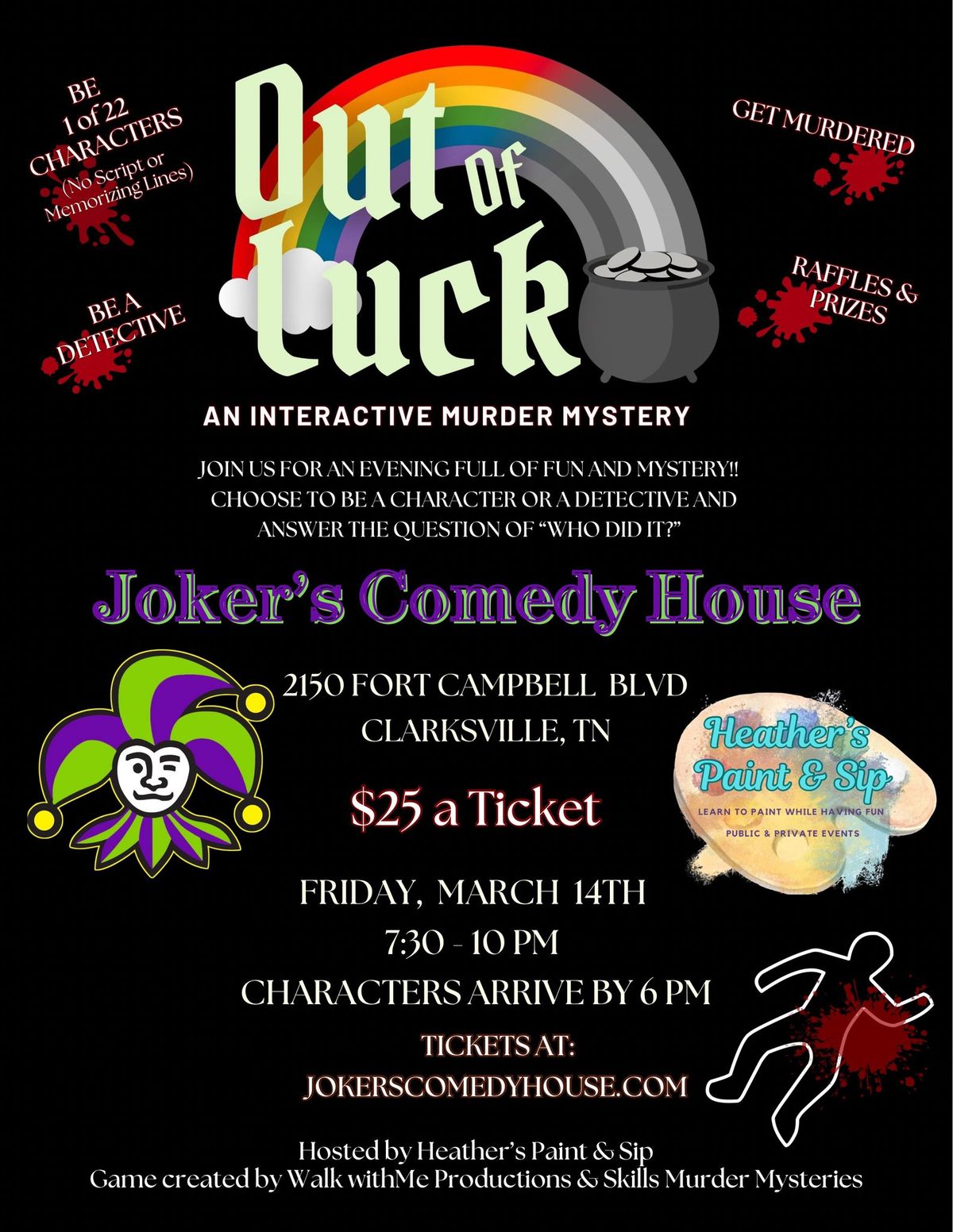 Out of Luck at Joker's Comedy House