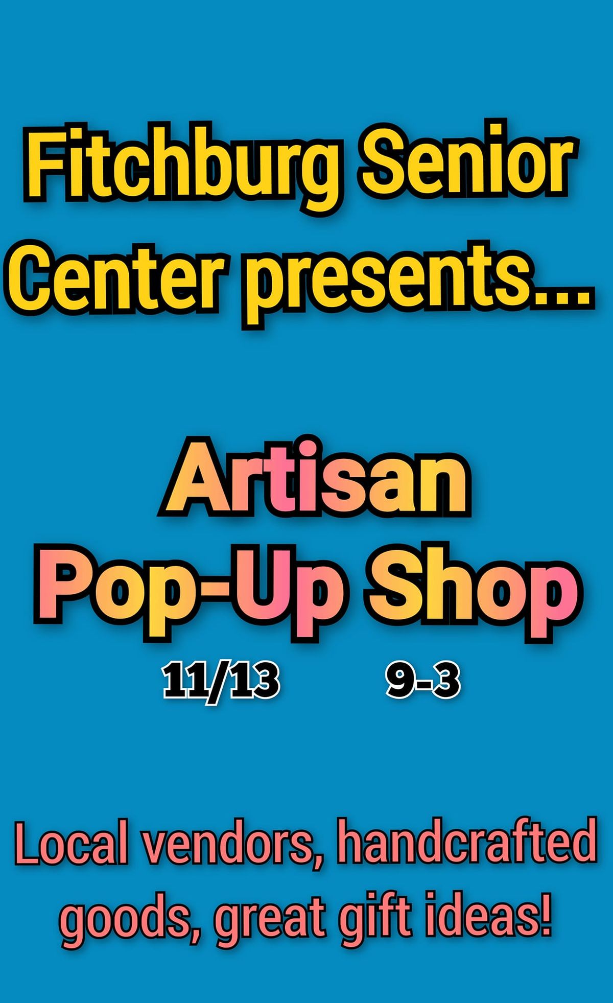 Artisan Pop-Up Shop 