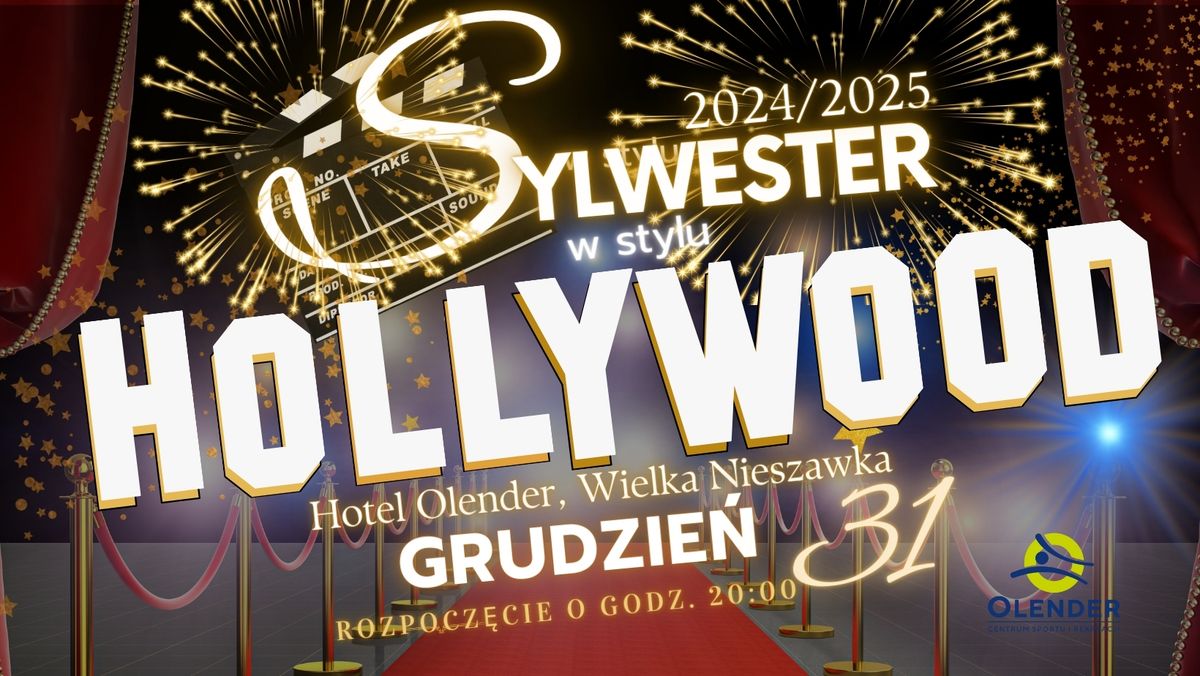 Sylwester w stylu HOLLYWOOD 2024\/2025