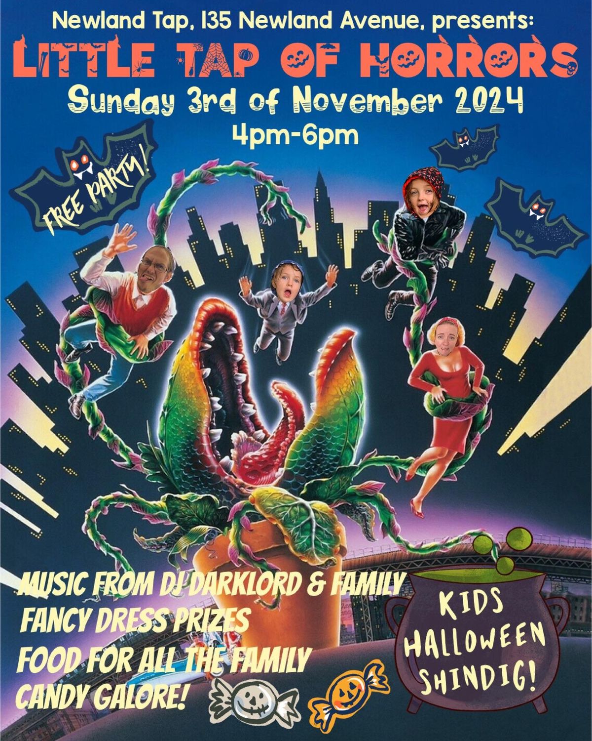 Little Tap of Horrors Halloween Kids party! 