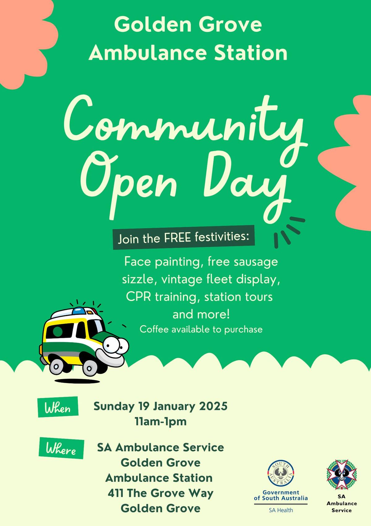 Golden Grove Ambulance Station - Community Open Day