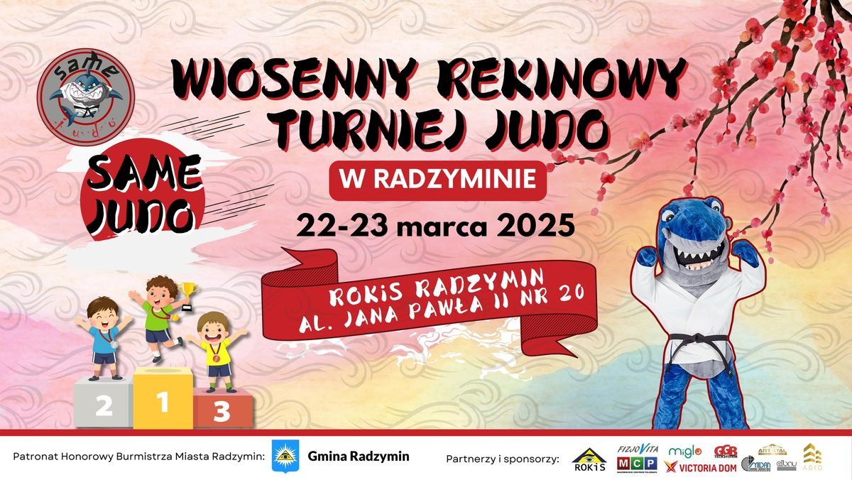 WIOSENNY REKINOWY TURNIEJ SAMEJUDO W RADZYMINIE\ud83e\udd88\ud83c\udf38\ud83e\udd4b