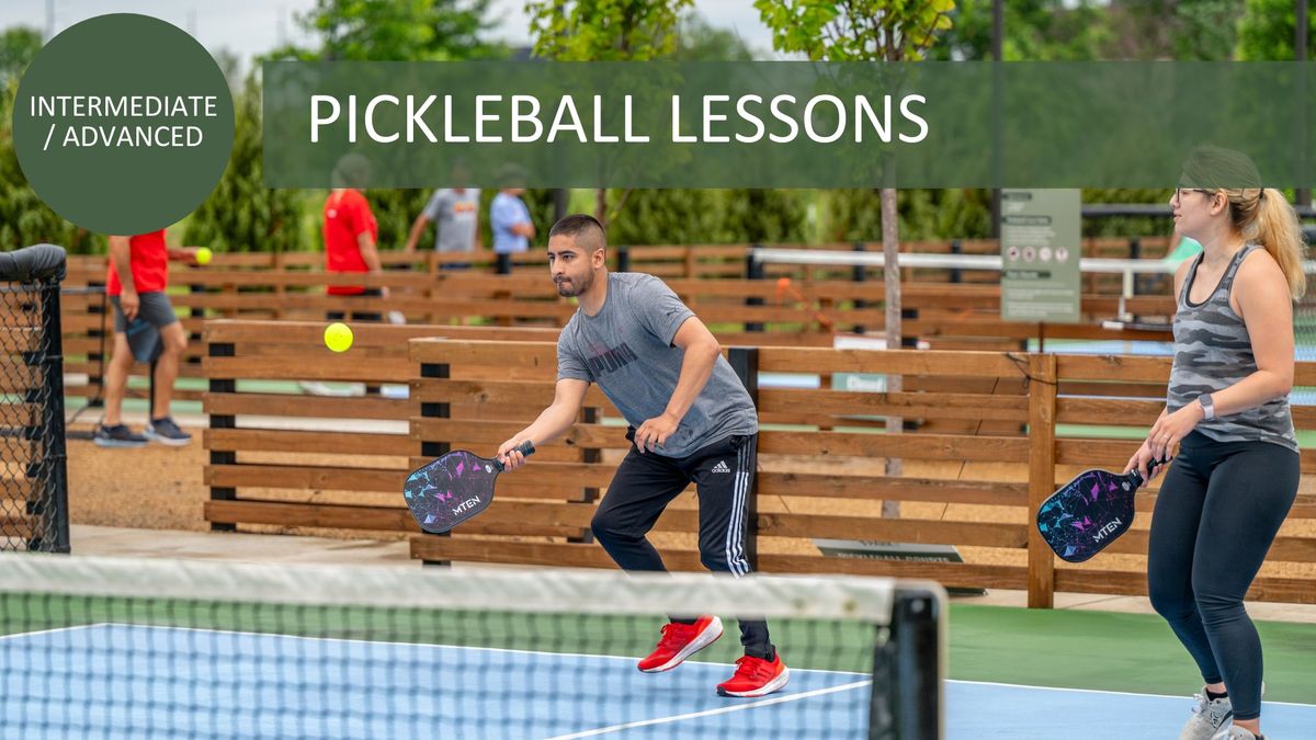 Intermediate\/Advanced Pickleball Lessons