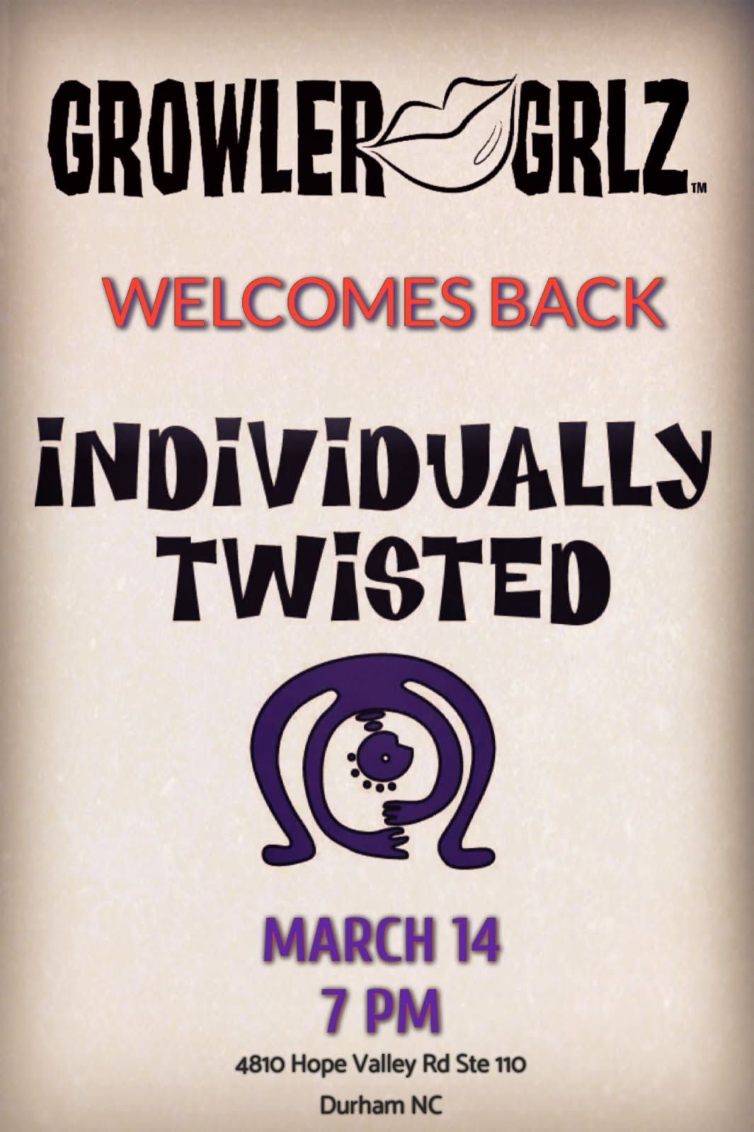 Individually Twisted returns to Growler Grlz