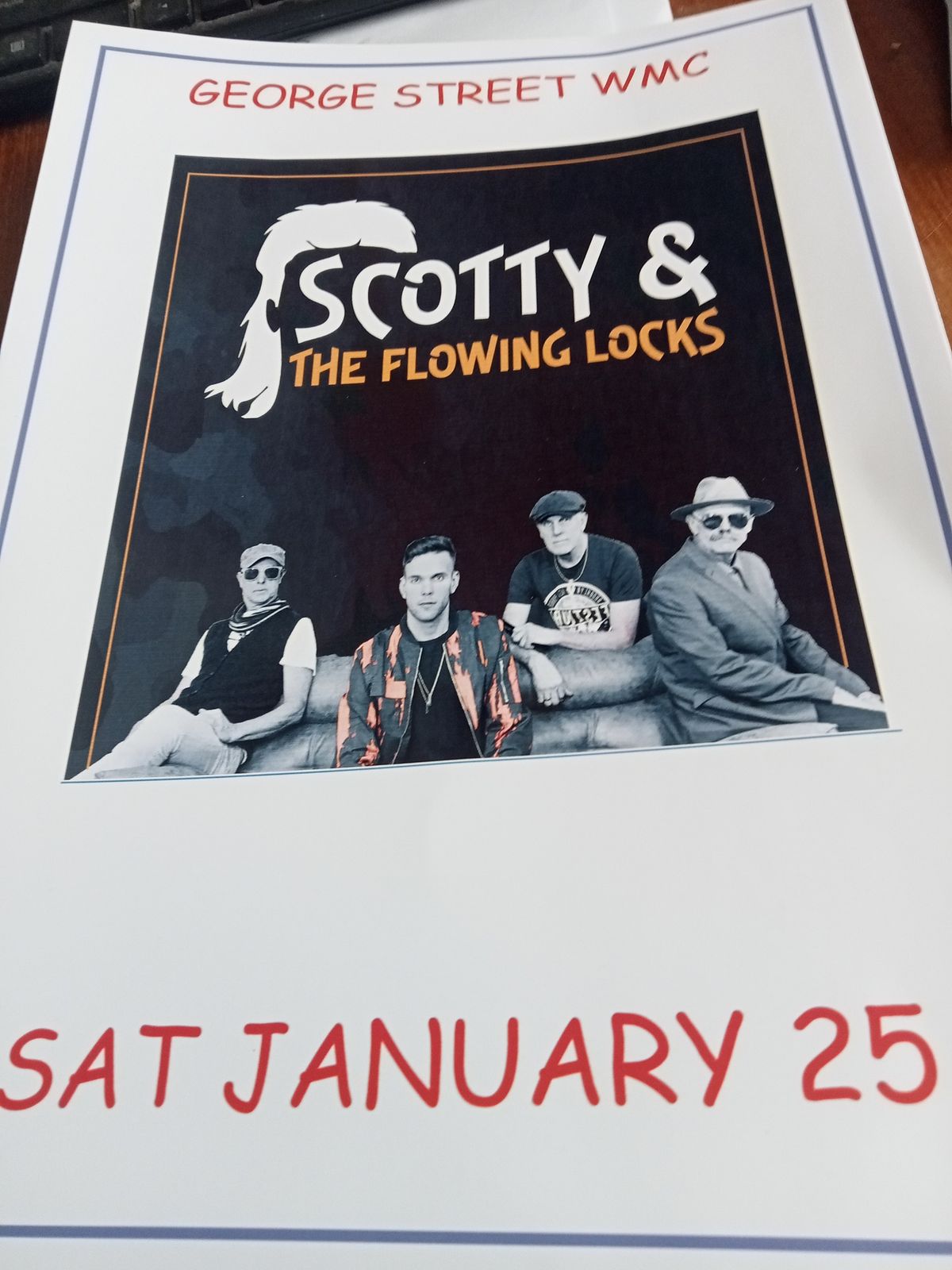 Scotty and the flowing locks